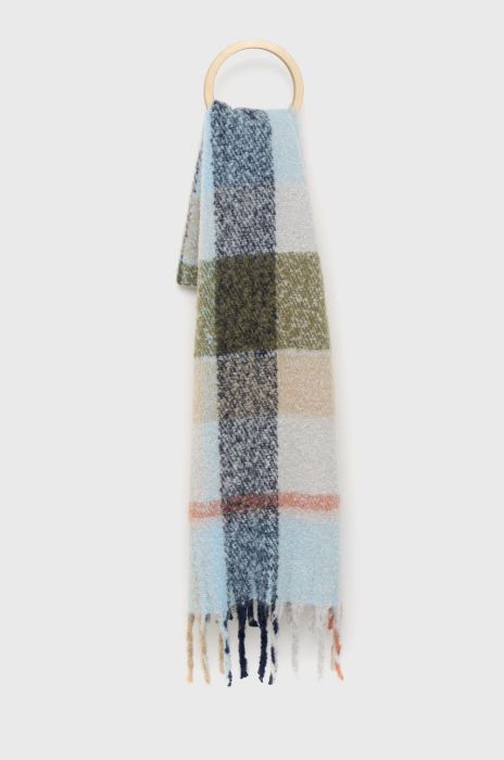 Шарф Only жіночий колір бежевий візерунок (2698815)