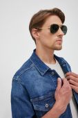 Джинсова куртка Pepe Jeans чоловіча перехідна колір блакитний (2446538)