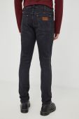 Джинси Wrangler Larston Authentic Black чоловічі колір чорний
