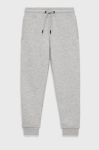 Дитячі спортивні штани Guess колір сірий меланж (2420916)