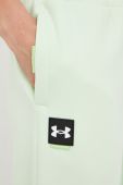 Спортивні штани Under Armour Summit жіночі колір зелений однотонні