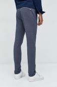 Штани Tom Tailor чоловічі колір синій облягаюче