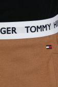 Піжамні штани Tommy Hilfiger чоловічі колір коричневий однотонна