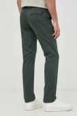 Штани BOSS Boss Casual чоловічі колір зелений фасон chinos