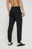 Штани лаунж BOSS чоловічі колір чорний з принтом