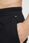 Штани лаунж BOSS чоловічі колір чорний з принтом