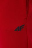 Спортивні штани 4F чоловічі колір червоний однотонні (2673733)