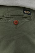Штани Superdry чоловічі колір зелений фасон chinos (2815462)