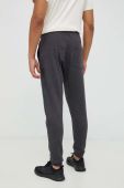 Спортивні штани Fila колір сірий з принтом