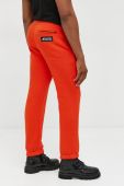 Спортивні штани Kangol unisex колір помаранчевий однотонні