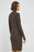 Сукня JDY колір коричневий mini облягаюча