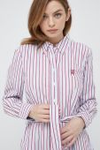 Бавовняна сукня Tommy Hilfiger midi пряма колір барвистий