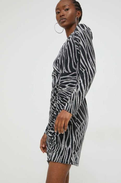 Сукня Vila колір чорний mini пряма (2836788)