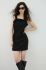 Сукня The Kooples колір чорний mini пряма (2830236)