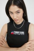 Сукня Tommy Jeans колір чорний mini облягаюча (2501942)