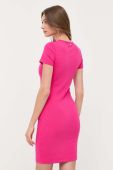 Сукня Guess колір рожевий mini облягаюча (3321609)