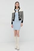 Сукня Guess mini облягаюча колір блакитний (2959518)