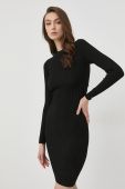 Сукня Guess колір чорний mini облягаюча (2411700)