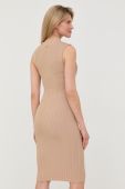 Сукня Guess колір бежевий mini облягаюча (2428253)