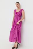 Сукня MAX&Co. колір рожевий maxi розкльошена (2487388)