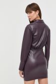 Сукня Patrizia Pepe колір фіолетовий mini облягаюча (2478192)