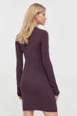 Сукня Patrizia Pepe колір фіолетовий mini облягаюча (2460723)