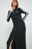 Сукня adidas Originals колір чорний midi облягаюча (2532118)