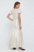 Сукня Lauren Ralph Lauren колір золотий maxi пряма