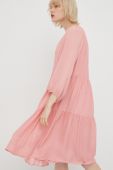 Сукня Drykorn колір рожевий mini розкльошена