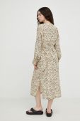 Сукня Drykorn колір бежевий midi пряма (2480803)