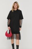 Сукня Red Valentino колір чорний mini oversize
