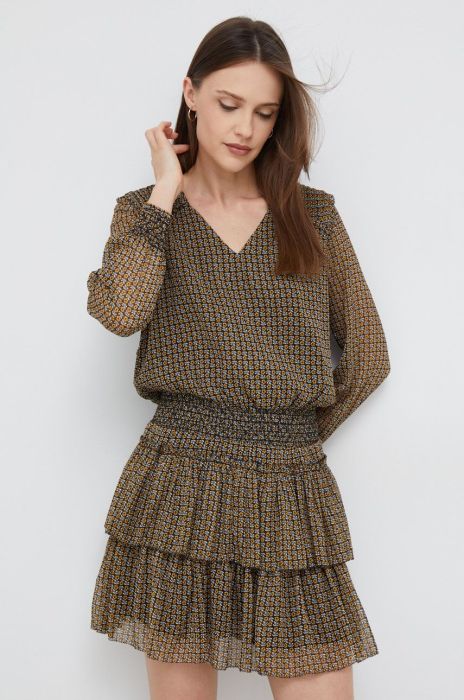 Сукня Pepe Jeans колір зелений mini розкльошена (2572351)