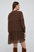 Сукня Pepe Jeans колір коричневий mini розкльошена (2722103)