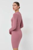 Сукня Guess колір рожевий mini облягаюча (2669511)