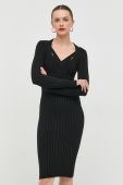 Сукня Guess колір чорний maxi облягаюча (2579170)