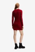 Сукня Desigual колір червоний mini облягаюча (2586722)