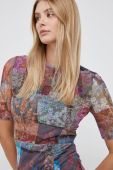 Сукня Desigual mini облягаюча колір барвистий (2586735)