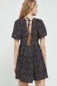 Сукня Noisy May Clara колір чорний mini розкльошена