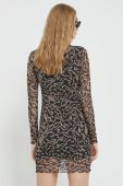 Сукня Noisy May Zammie колір чорний mini облягаюча