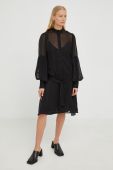 Сукня Bruuns Bazaar колір чорний mini пряма (2660242)