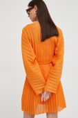 Сукня Samsoe Samsoe колір помаранчевий mini розкльошена (2617706)