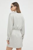 Сукня Samsoe Samsoe колір срібний mini пряма
