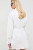 Сукня Miss Sixty колір білий mini облягаюча