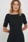 Сукня Lauren Ralph Lauren колір чорний midi розкльошена (3577282)