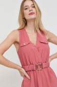 Сукня Morgan колір рожевий mini розкльошена (2756068)