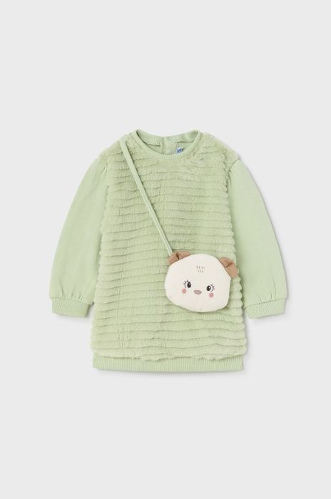 Дитяча сукня Mayoral колір бірюзовий mini пряма