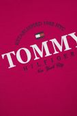 Дитяча сукня Tommy Hilfiger колір рожевий midi пряма (2749739)