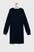Дитяча сукня Guess колір синій midi пряма (2568576)