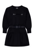 Дитяча сукня Karl Lagerfeld колір чорний mini розкльошена (2701777)