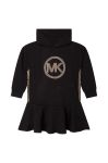 Дитяча сукня Michael Kors колір чорний midi пряма